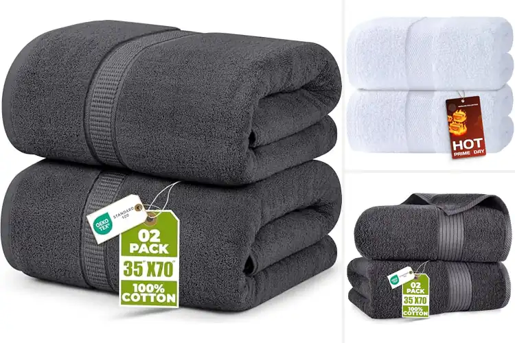 Detailed view of Best 2 Pack Bath Sheets