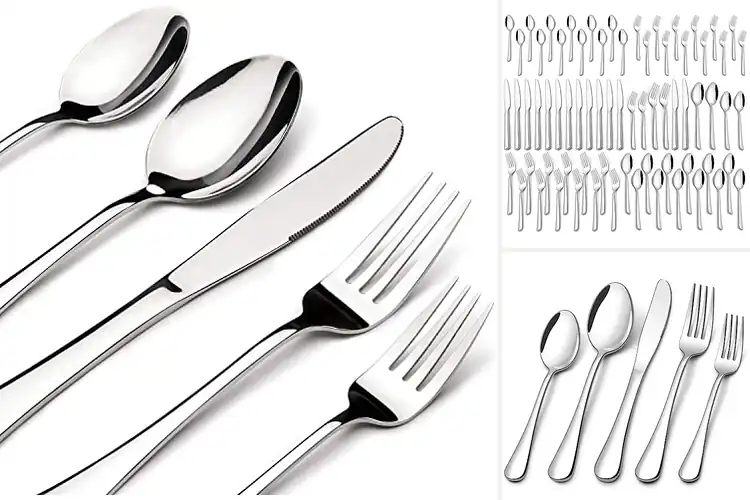 Detailed view of Best 60 Piece Flatware Sets: Top 10 Durable & Stylish Picks