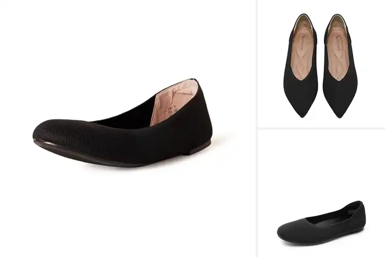 Detailed view of Best Breathable Knit Women’s Flats for Cool, Comfy Style