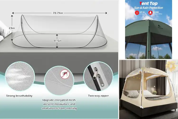 Detailed view of Best Breathable Tents for Cool, Comfy Outdoor Living