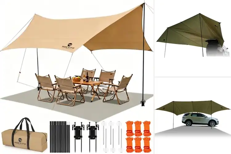 Detailed view of Best Car Camping Tarps