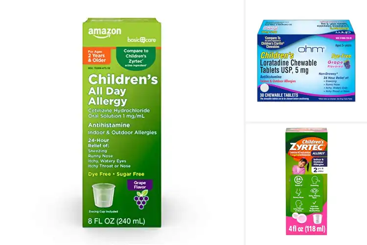 Detailed view of Best Children’s Antihistamines for Fast, Safe Relief