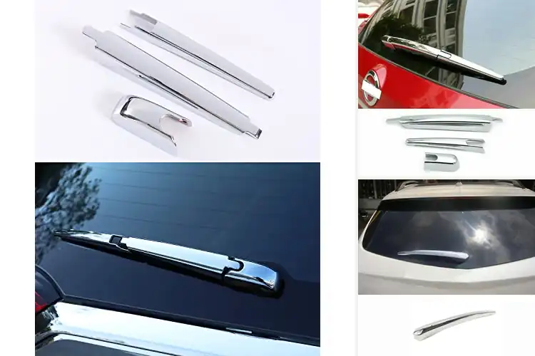 Detailed view of Best Chrome Rear Wiper Trims: Stylish Upgrade Guide