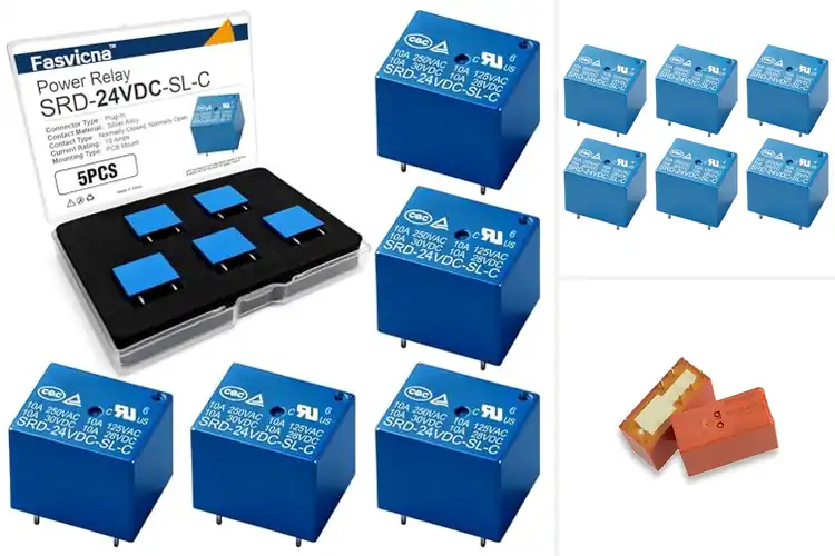 Detailed view of Best DC 24V PCB Relays