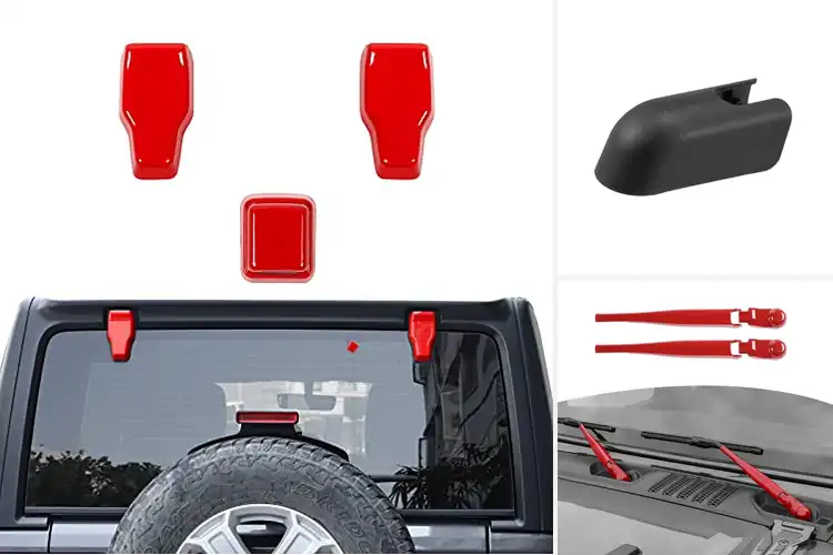 Detailed view of Best Decorative Wiper Covers