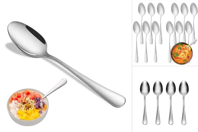 Detailed view of Best Dinner Spoon Sets for Elegant Dining