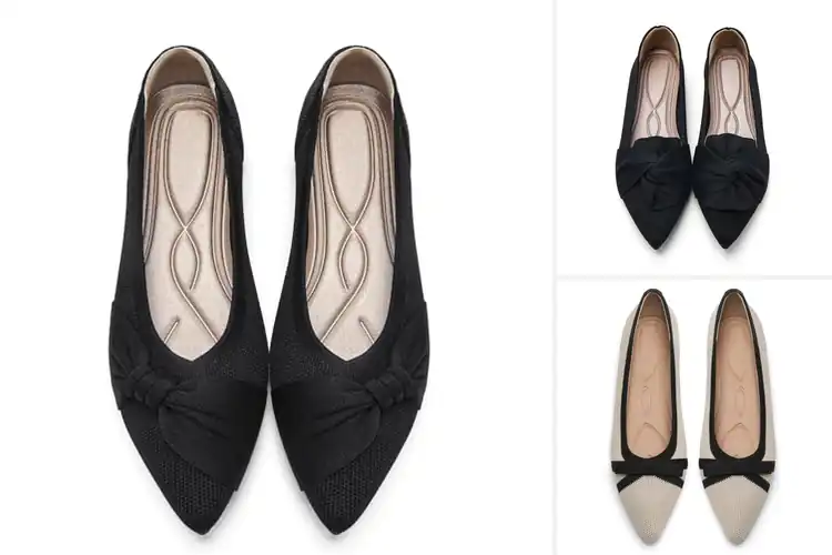 Detailed view of Best Dressy Knit Flats