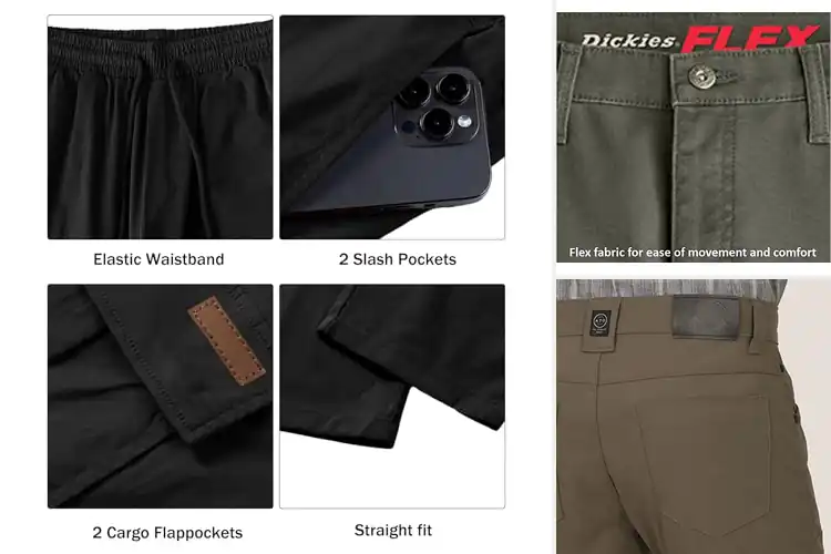Detailed view of Best Durable Men’s Pants