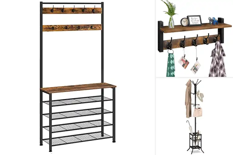 Detailed view of Best Entryway Coat Racks