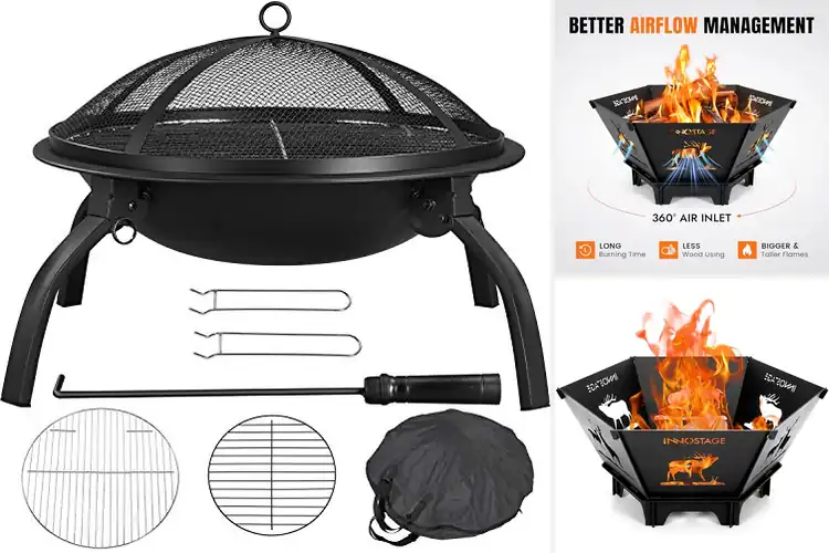 Detailed view of Best Foldable Fire Pits: Top Picks for Easy Outdoor Comfort