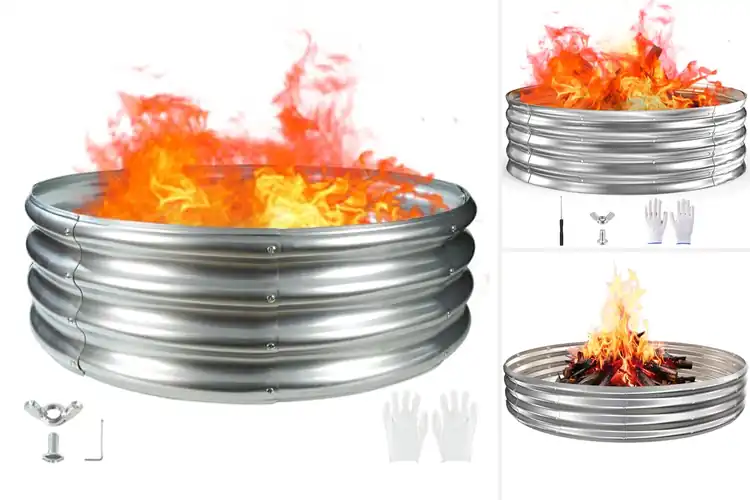 Detailed view of Best Galvanized Fire Pits: Cozy Outdoor Warmth Made Easy