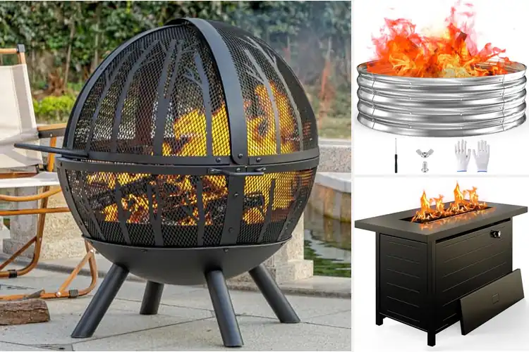 Detailed view of Best Garden Fire Pits for a Warm, Inviting Outdoor Escape