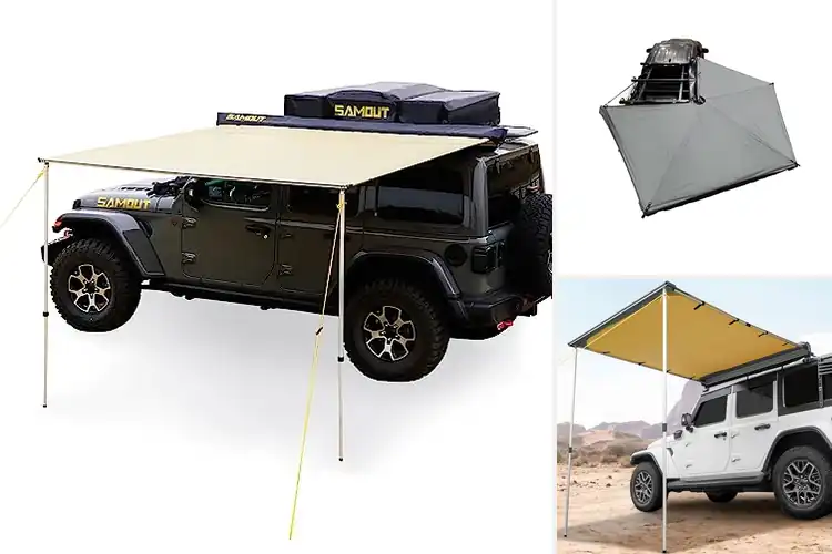 Detailed view of Best Jeep Awnings