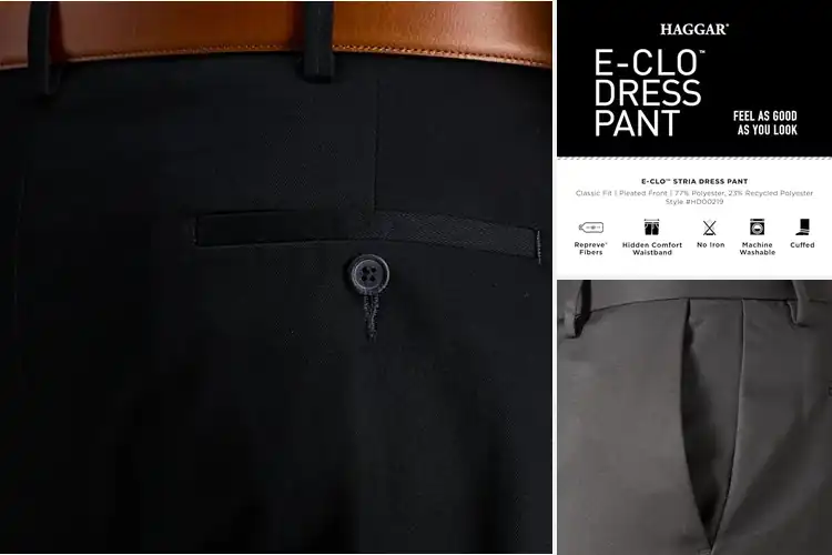 Detailed view of Best Men’s Dress Pants: 10 Top Picks for Style & Comfort