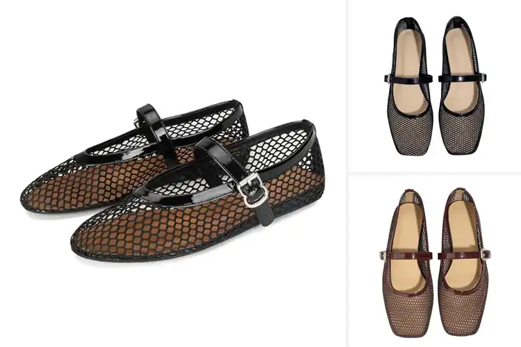 Detailed view of Best Mesh Flats: 10 Stylish & Comfy Everyday Picks