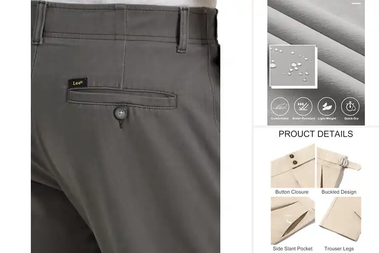 Detailed view of Best Modern Men’s Pants: Top 10 Stylish & Comfortable Picks