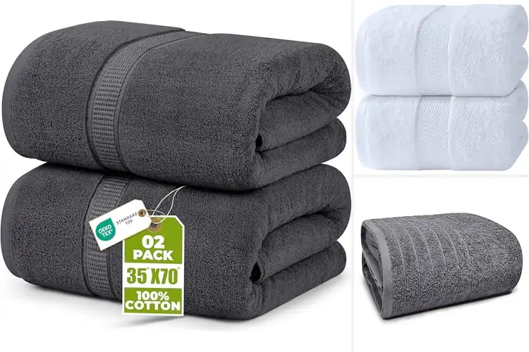 Detailed view of Best Oversized Bath Sheets