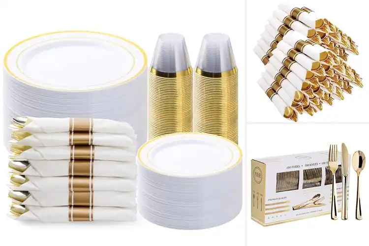 Detailed view of Best Party Silverware Sets