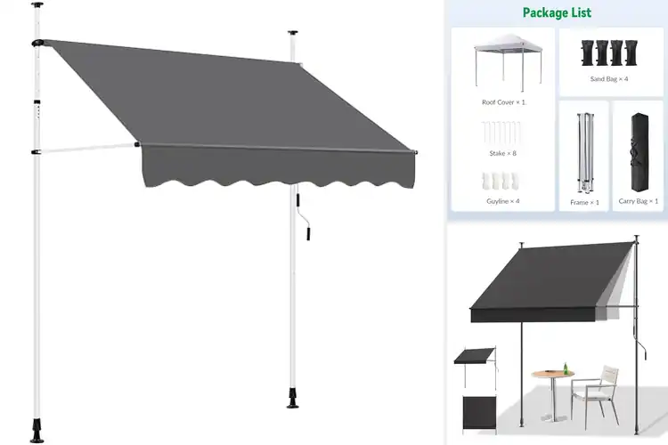 Detailed view of Best Portable Awnings