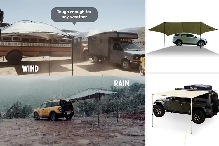 Detailed view of Best Portable Vehicle Awnings: Top 10 Picks for Adventure