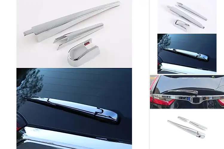 Detailed view of Best Rear Wiper Strip Molding Covers