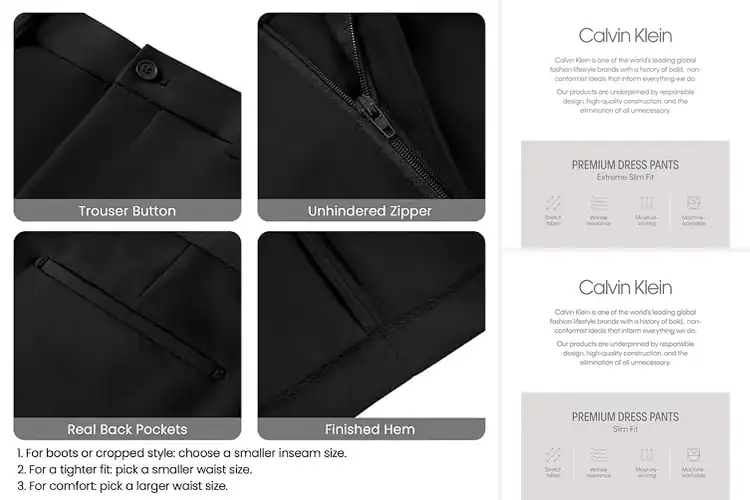 Detailed view of Best Slim Suit Pants: 10 Top Picks for Modern Elegance