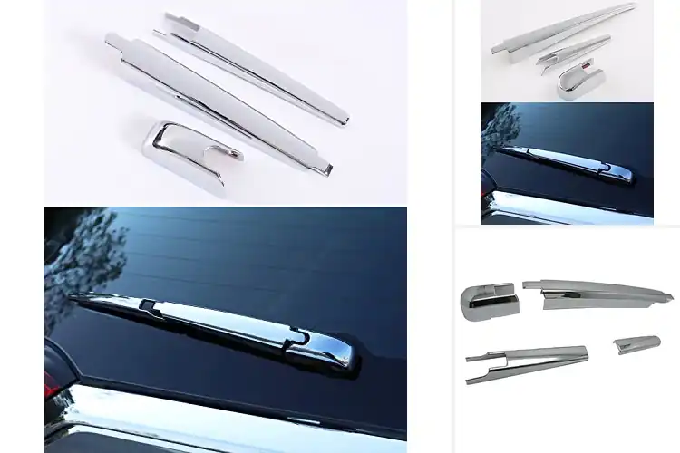 Detailed view of Best Sporty Rear Wiper Moldings – Sleek Style Upgrade