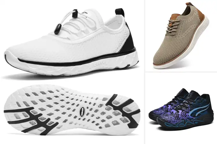 Detailed view of Best Stylish Mesh Shoes