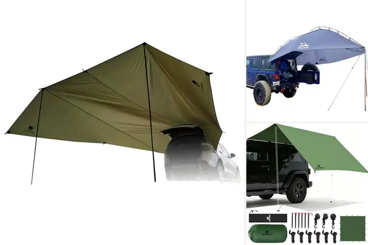Detailed view of Best SUV Camping Tarps for Shade & All‑Weather Protection