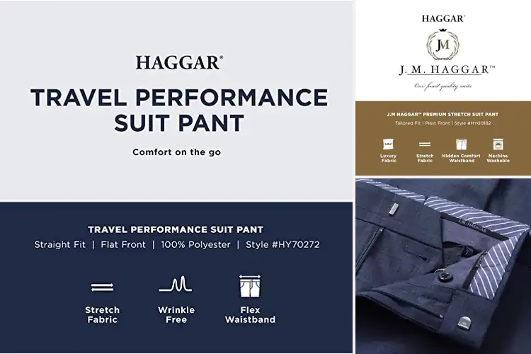 Detailed view of Best Tailored Suit Pants: Top 10 Stylish & Comfortable Picks