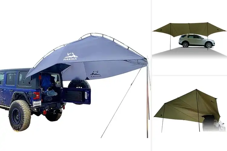 Detailed view of Best Truck Canopy Sun Shelters