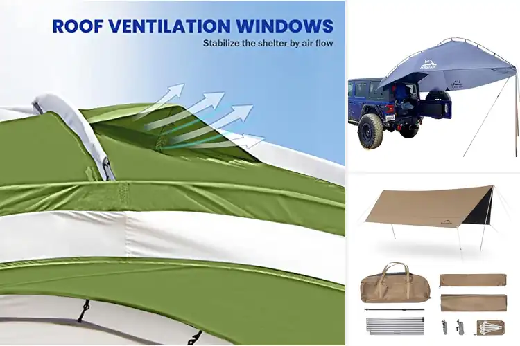Detailed view of Best Waterproof Camping Sun Shelters