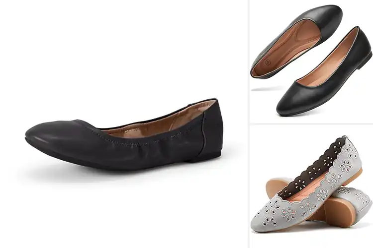 Detailed view of Best Women’s Slip On Flats