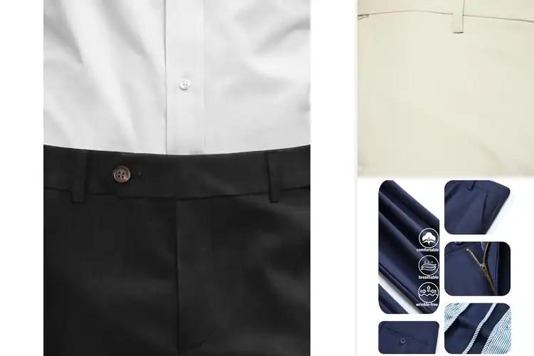 Detailed view of Best Wrinkle-Free Dress Pants